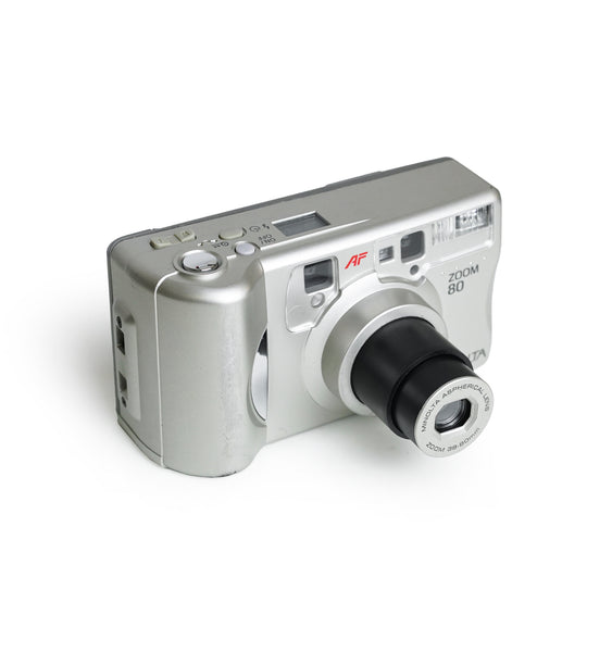 Minolta Zoom 80 35mm Point & Shoot Film Camera