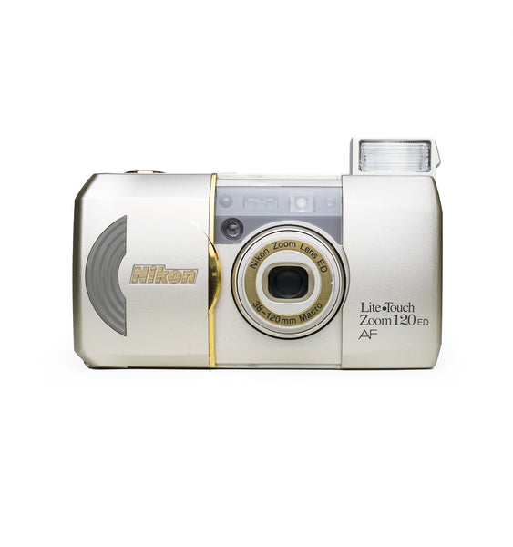 Nikon Lite Touch Zoom 120 ED AF 35mm Point & Shoot Analog Film Camera –  analogmarketplace.com