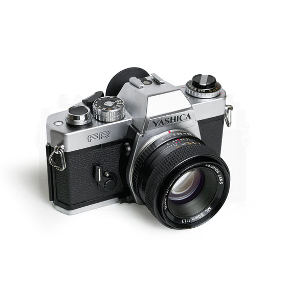 Yashica FR 35mm SLR Film Camera with 50mm Lens – analogmarketplace.com