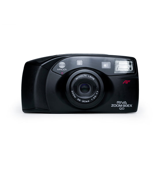 Minolta Riva Zoom 90EX QD 35mm Point & Shoot Film Camera