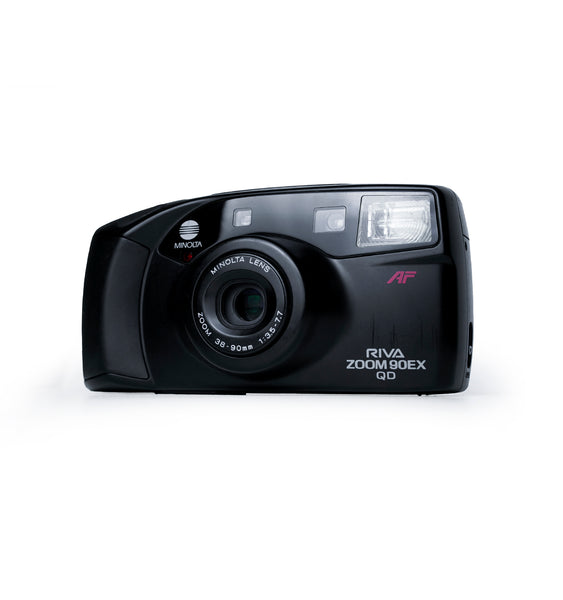 Minolta Riva Zoom 90EX QD 35mm Point & Shoot Film Camera