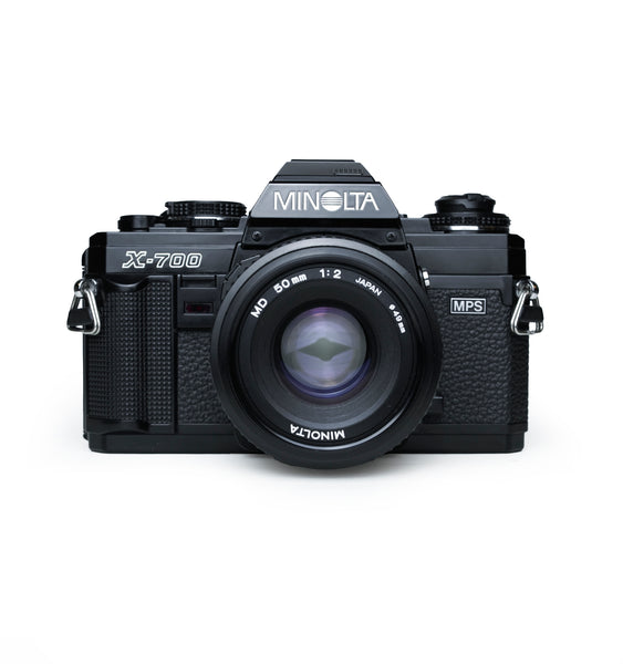 Minolta X-700 35mm SLR Film Camera with 50mm Lens