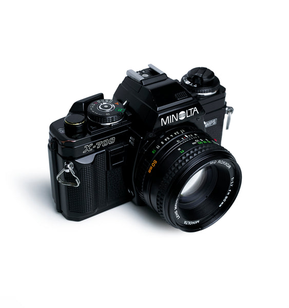 Minolta X-700 35mm SLR Film Camera with 50mm F 1.7 Lens