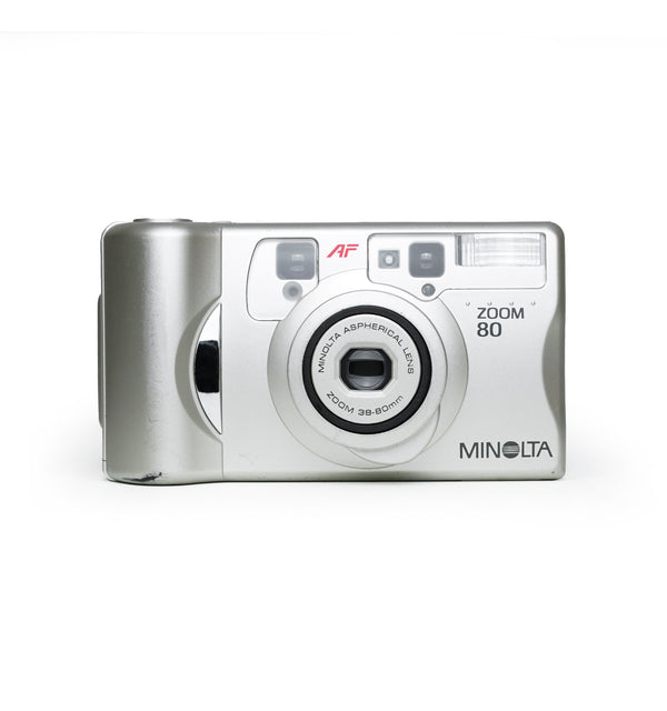 Minolta Zoom 80 35mm Point & Shoot Film Camera