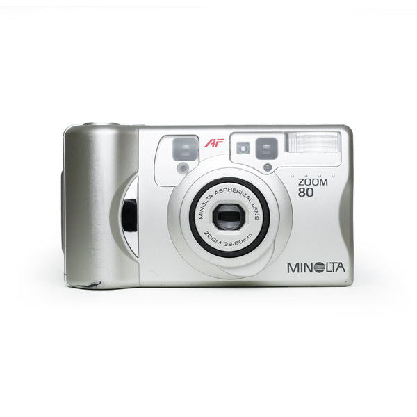 【完動品】 MINOLTA ZOOM 80 フィルムカメラ Minolta Zoom 80 35mm Point & Shoot Film Camera