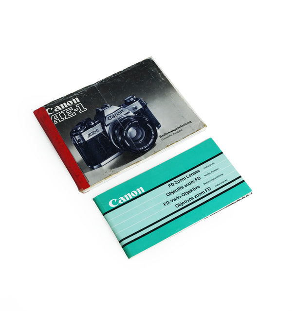 Canon AE-1 35mm SLR Film Camera with 50mm Lens