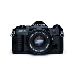 Canon AE-1 Program Black 35mm SLR Film Camera with 50mm F1.8 28