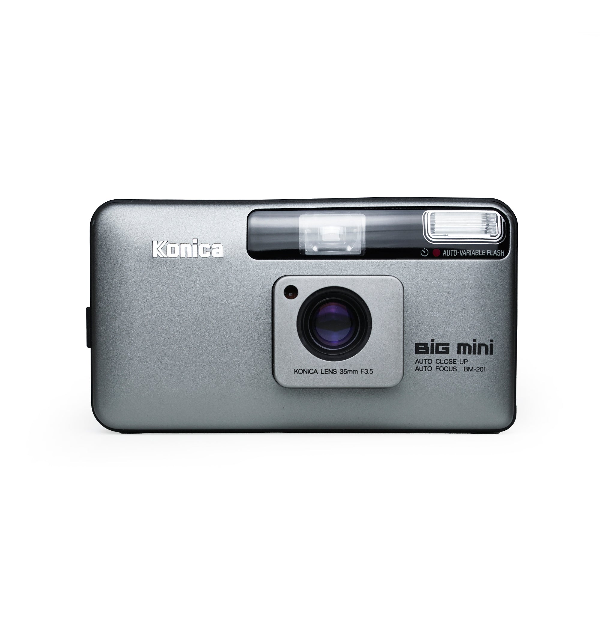 状態良し【動作確認ＯＫ】KONICA　BIGmini　BM-201 楽天市場】【中古】Konica コニカ BiG mini BM-201 ブラック