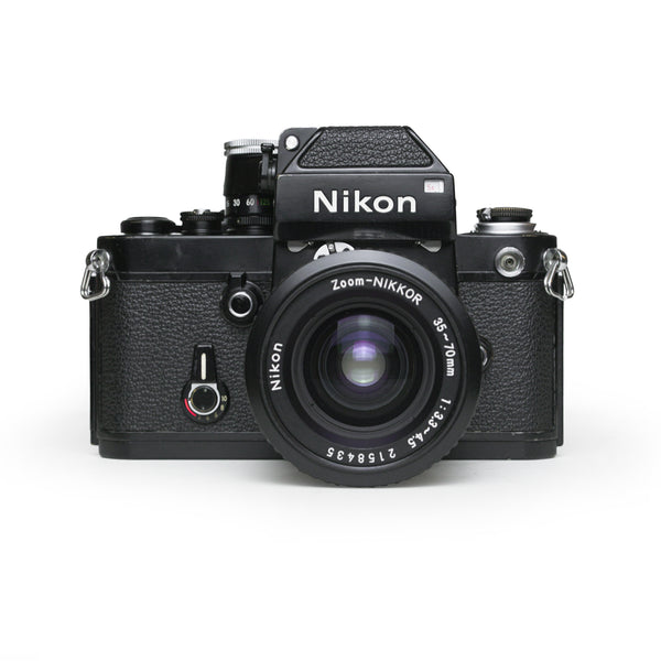 Nikon F2 35mm SLR Film Camera with Nikon Zoom-Nikkor 35-70mm F3.3-4.5 –  analogmarketplace.com