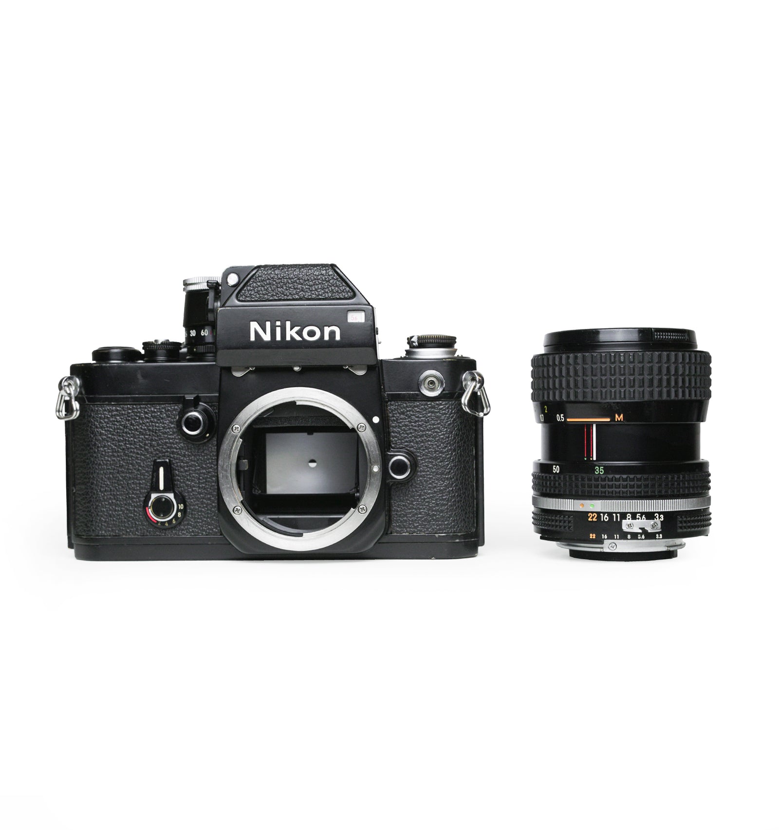 Nikon F2 35mm SLR Film Camera with Nikon Zoom-Nikkor 35-70mm