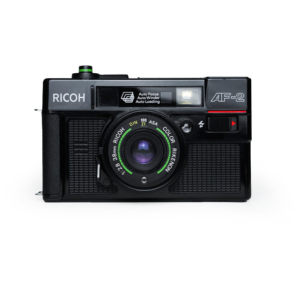 値下げ！ レトロ家電: RICOH AF-2 ブラック フィルムカメラ 値下げ！ レトロ家電: RICOH AF-2 ブラック フィルムカメラ