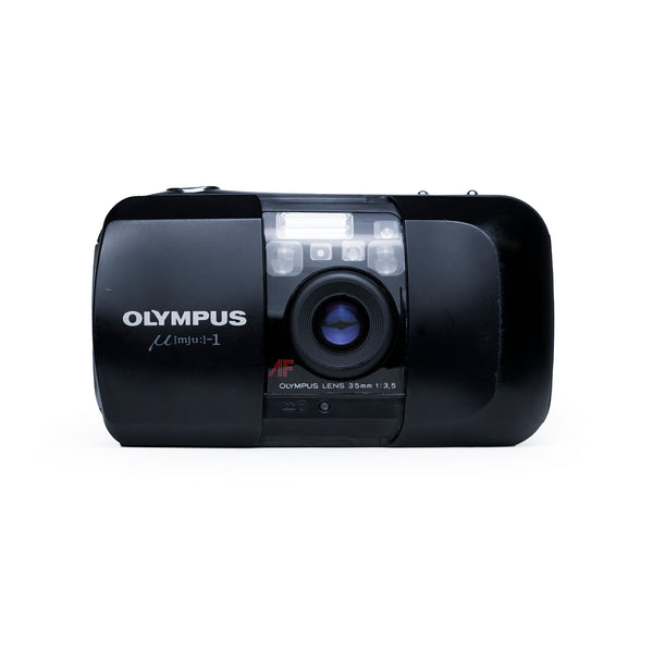 OLYMPUS μ【mju:】35mm 1:3.5 カメラ Olympus MJU-1 35 mm Point & Shoot Camera – analogmarketplace.com
