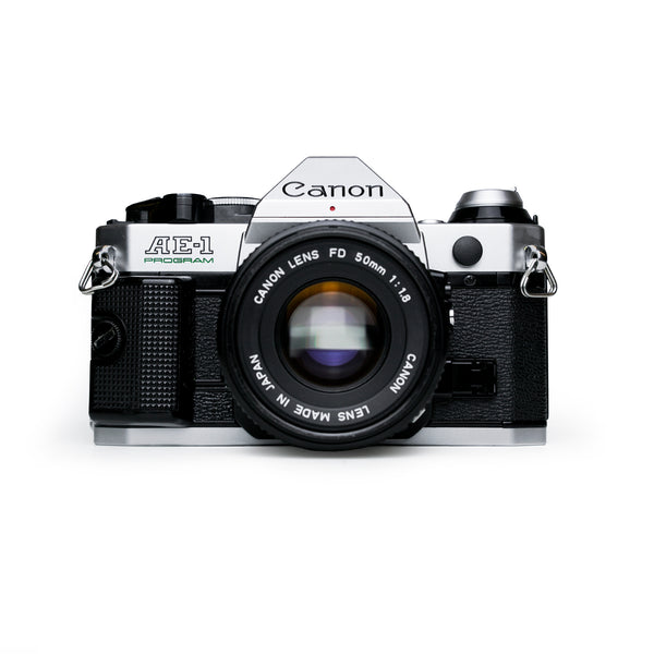 フィルムカメラ canon AE-1PROGRAM Canon AE-1 program 35mm film SLR Manual Focus Camera w/ FD 50mm lens