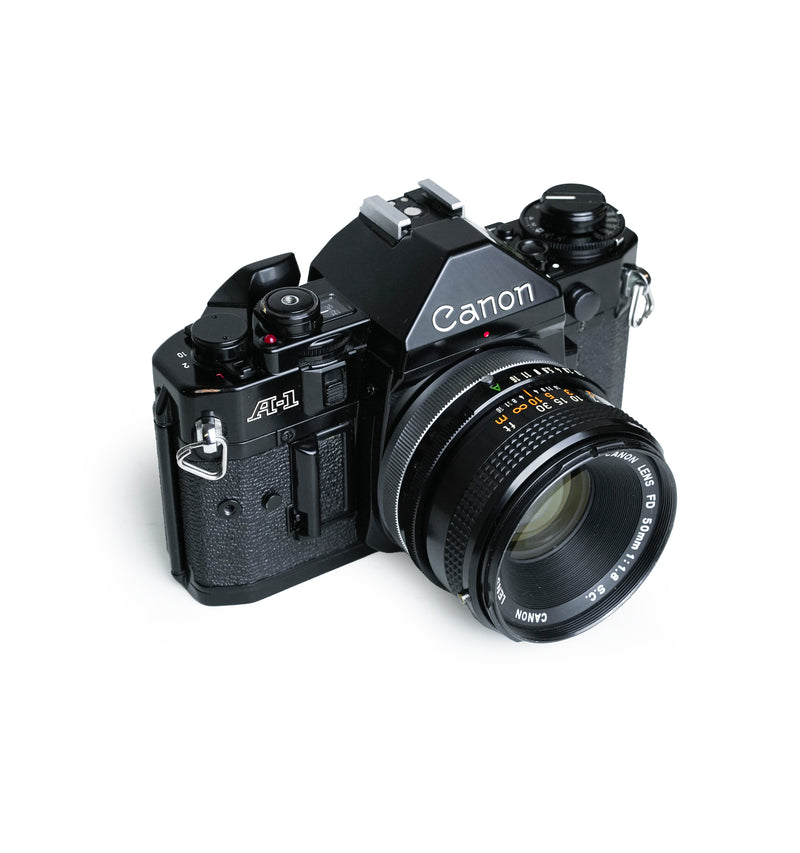 Canon A-1 35mm SLR Film Camera with 50mm Lens – analogmarketplace.com