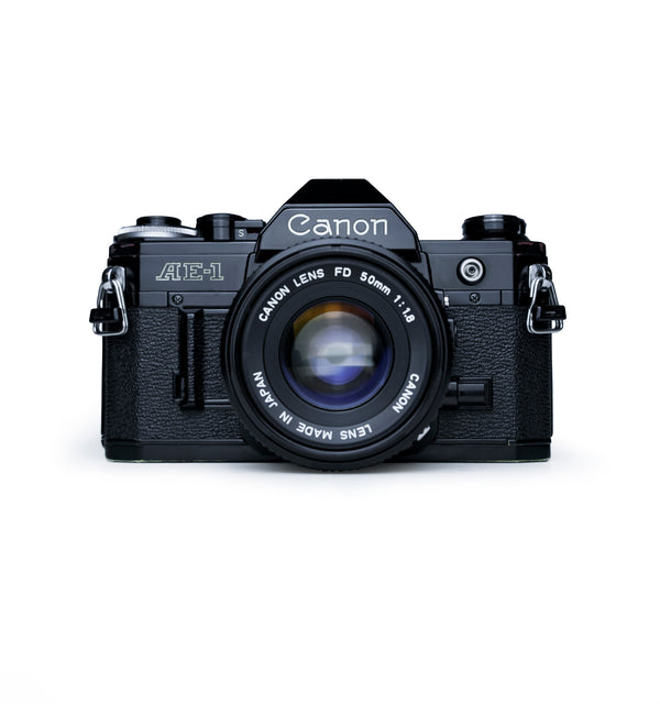 Canon A-1 35mm SLR Film Camera with 50mm F1.8 S.C. Lens