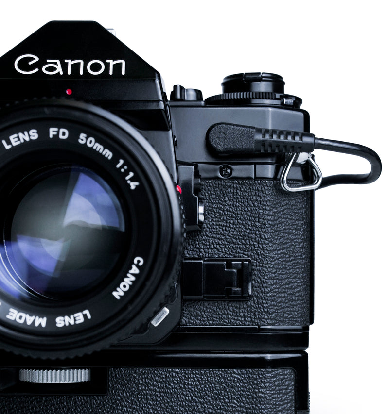 Canon A-1 35mm SLR Film Camera with 50mm F1.4 & Data Back & Power