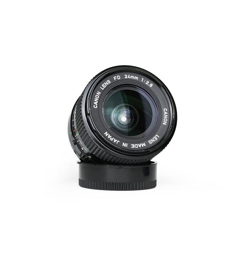 本物新品保証】 Canon New FD 24mm F2.8 レンズ(単焦点