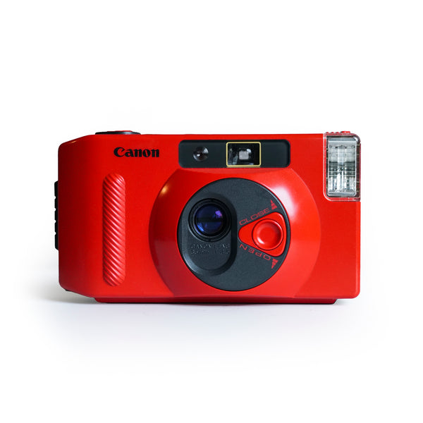 動作確認済み】canon snappy 20 フィルムカメラ　赤　レッド 動作確認済み】canon snappy 20 フィルムカメラ 赤 レッド
