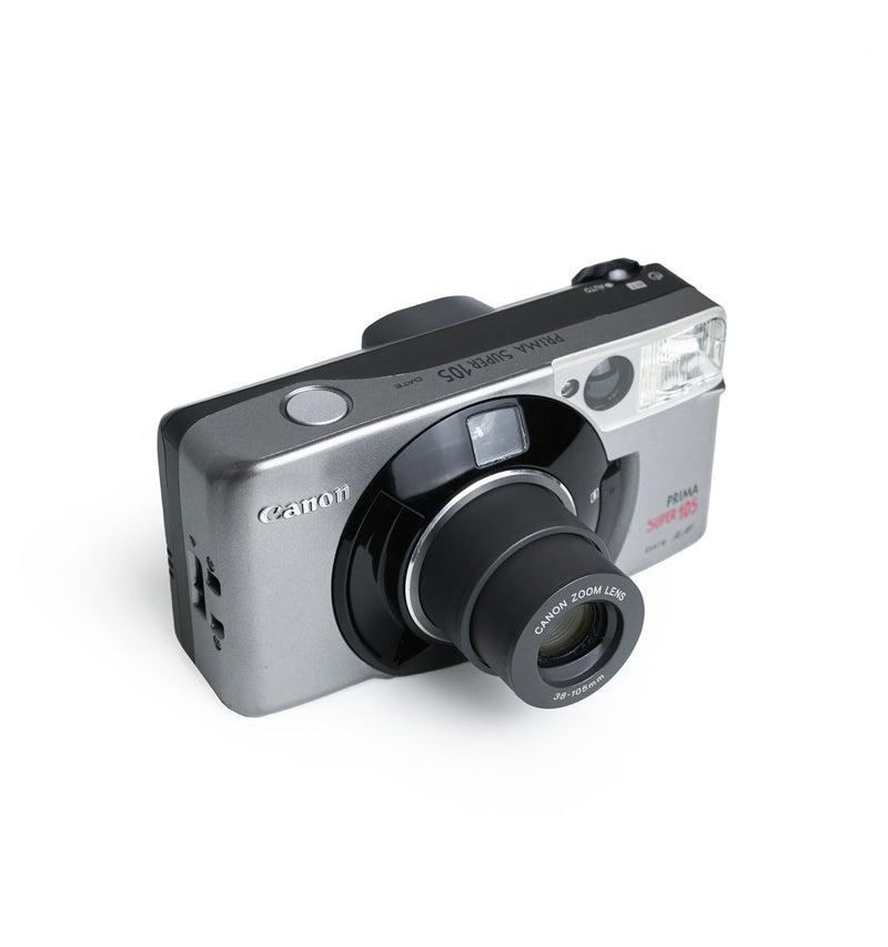 Canon Prima Super 105 35mm Point & Shoot Film Camera