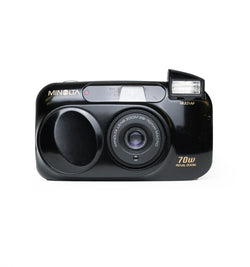 Minolta 70W Black 35mm Point Shoot Film Camera - Main Image