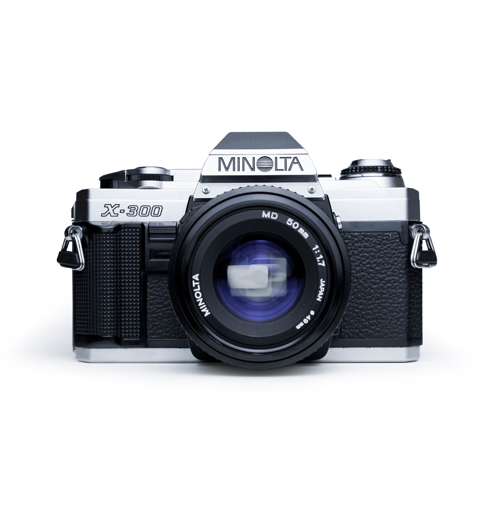 Minolta X-300 35 mm SLR Film Camera with 50 mm F 1.7 Lens