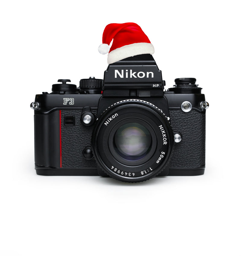 Nikon F3 HP 35mm SLR Film Camera with 50 mm Lens & Data Back