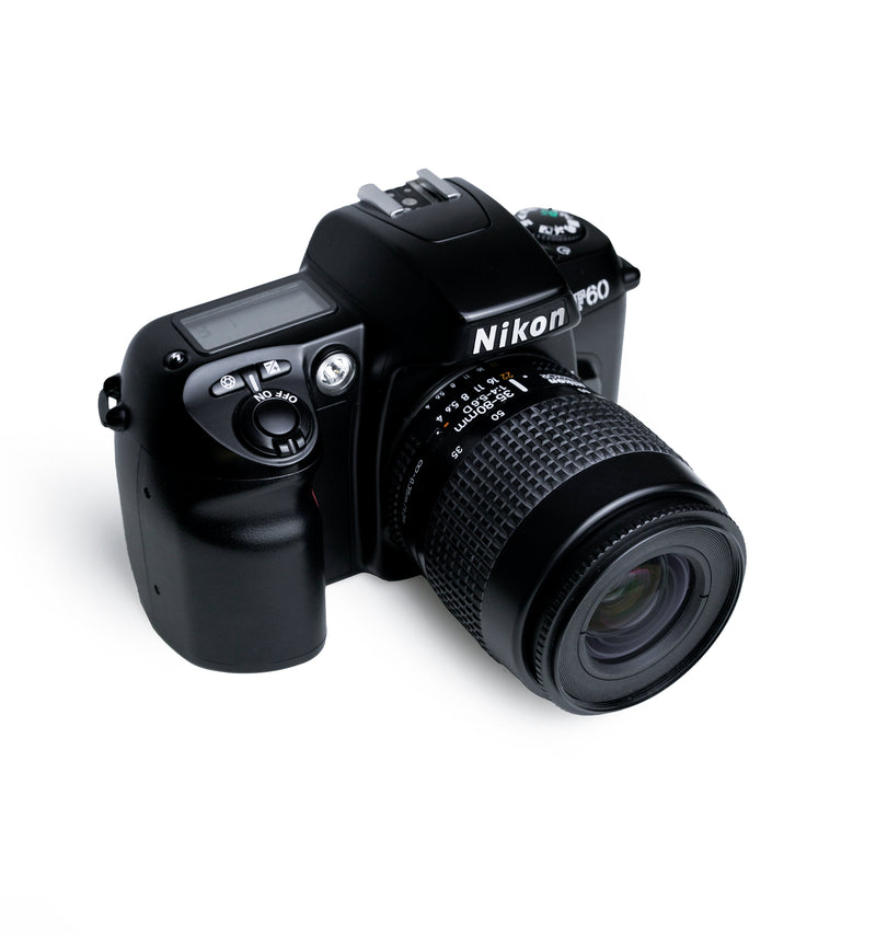 Nikon F60 35mm SLR Film Camera with Nikon Nikkor AF 35–80mm F/4 Lens