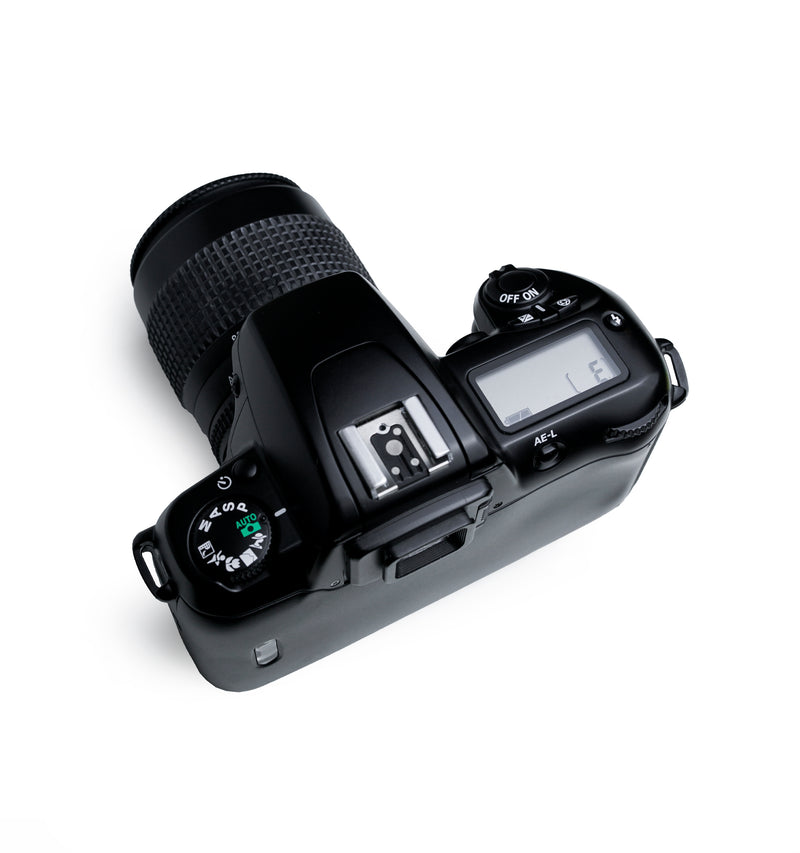 Nikon F60 35mm SLR Film Camera with Nikon Nikkor AF 35–80mm F/4 Lens