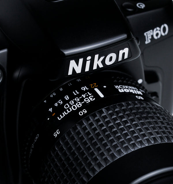 Nikon F60 35mm SLR Film Camera with Nikon Nikkor AF 35–80mm F/4 Lens