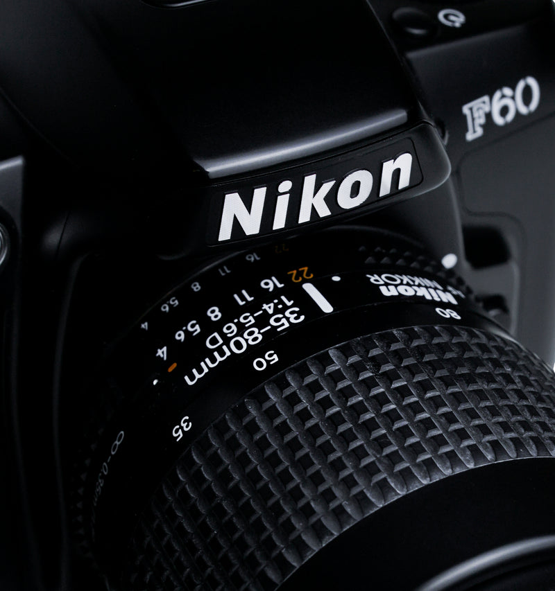 Nikon F60 35mm SLR Film Camera with Nikon Nikkor AF 35–80mm F/4 Lens