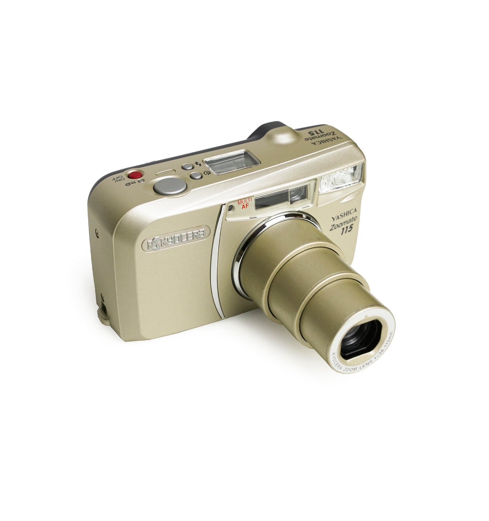 Yashica MINOLTA レンジファインダー フィルムカメラ Yashica Zoomate 115 35mm Point & Shoot Analog Film Camera