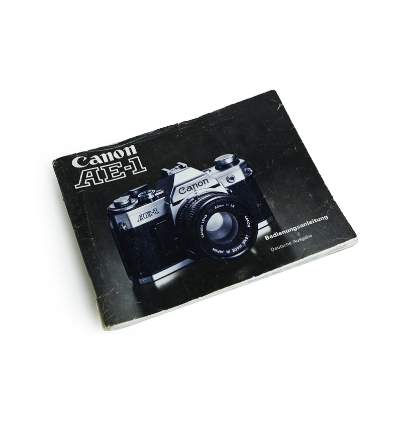 Canon AE-1 35mm SLR Film Camera with 50mm F1.8 Lens