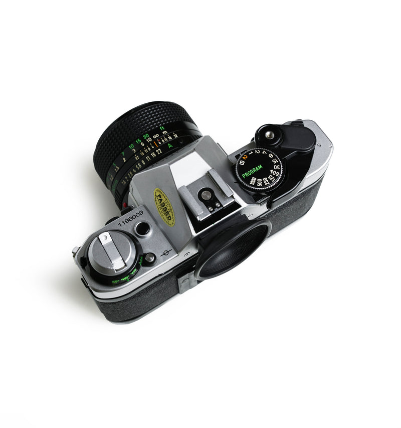 Canon AE-1 Program 35mm SLR Film Camera with 50mm Lens