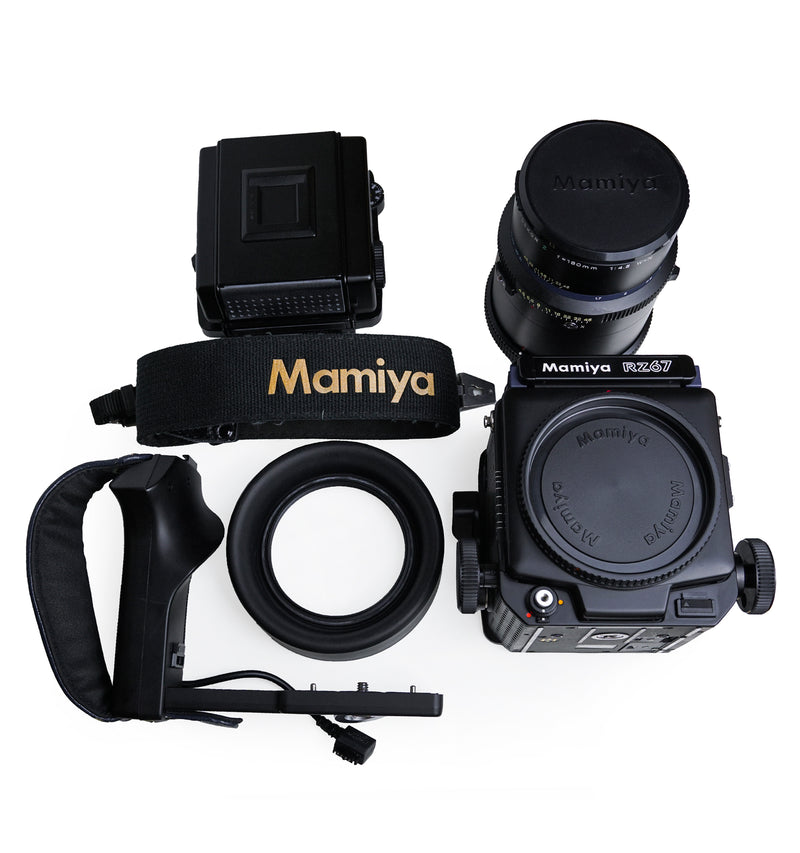 フィルムカメラ Mamiya RZ67 180mm 4.5 Mamiya RZ67 Medium Format Camera with Mamiya 180mm f/4.5