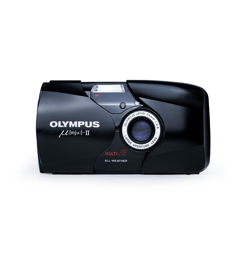 Olympus MJU II 35mm Point & Shoot Analog Film Camera