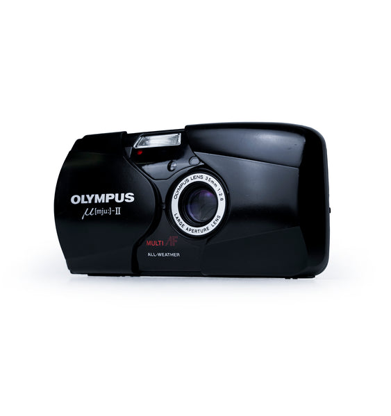 Olympus MJU II 35mm Point & Shoot Analog Film Camera