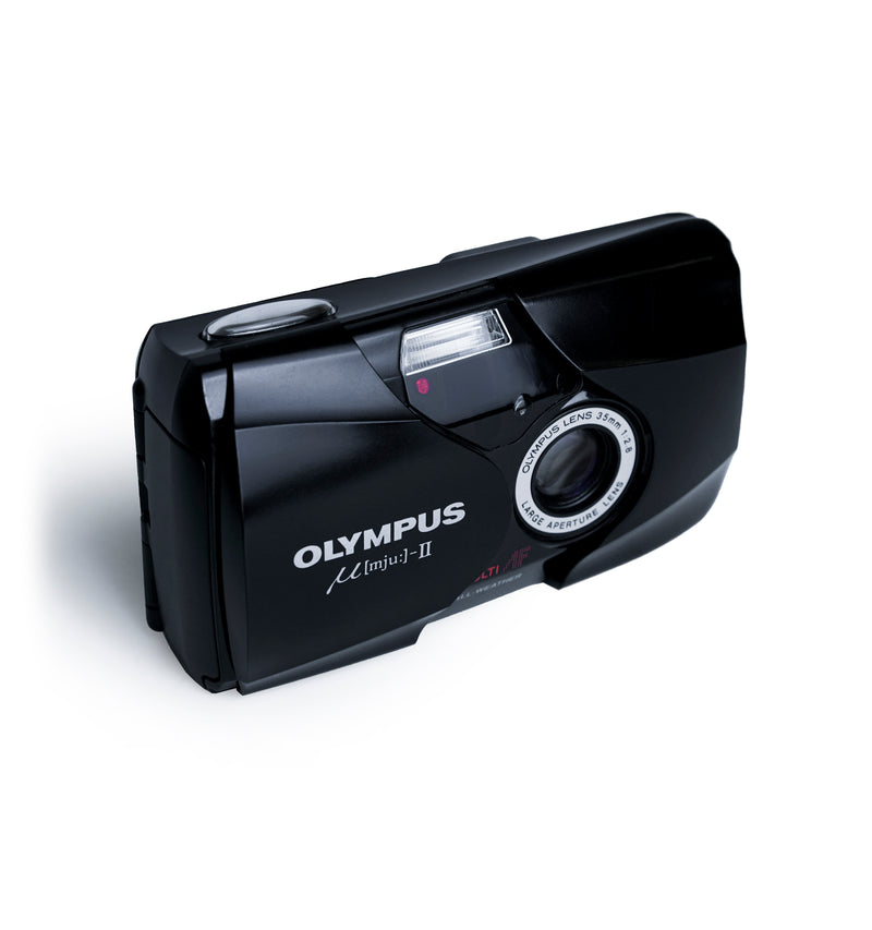 Olympus MJU II 35mm Point & Shoot Analog Film Camera