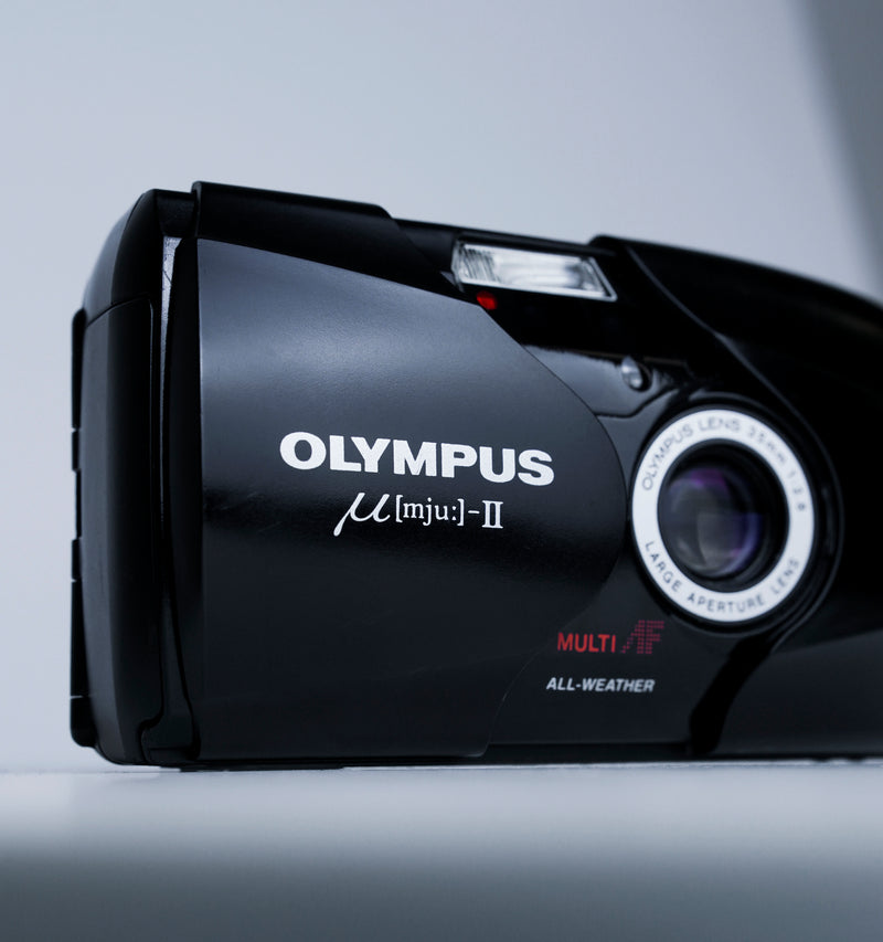 Olympus MJU II 35mm Point & Shoot Analog Film Camera