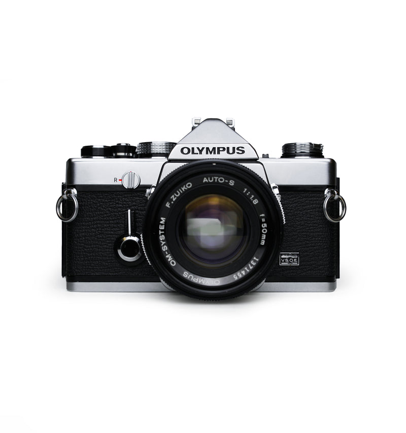 Olympus OM-1 35 mm SLR Film Camera with 50mm Lens
