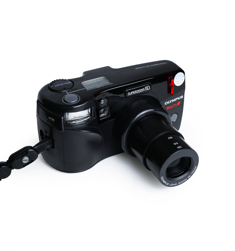 Olympus Multi AF Superzoom 110 35mm Point & Shoot Film Camera