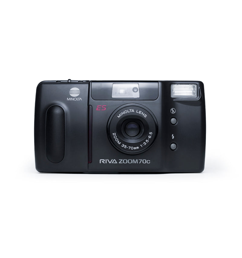 Minolta Riva Zoom 70C 35mm Point & Shoot Film Camera
