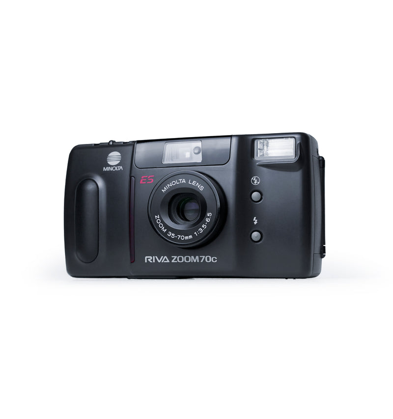 Minolta Riva Zoom 70C 35mm Point & Shoot Film Camera