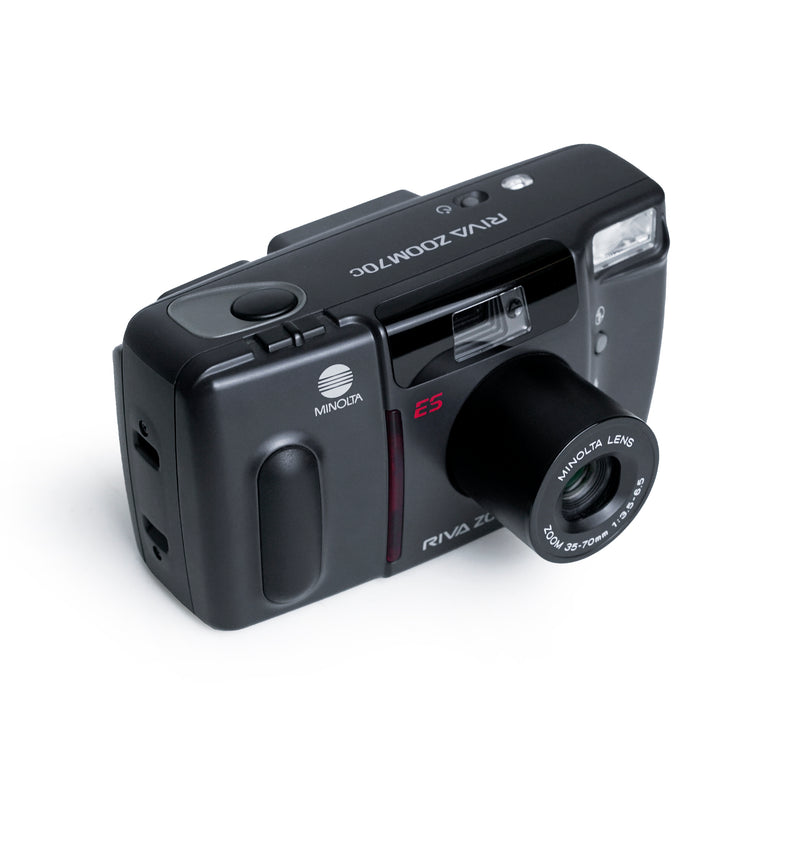 Minolta Riva Zoom 70C 35mm Point & Shoot Film Camera