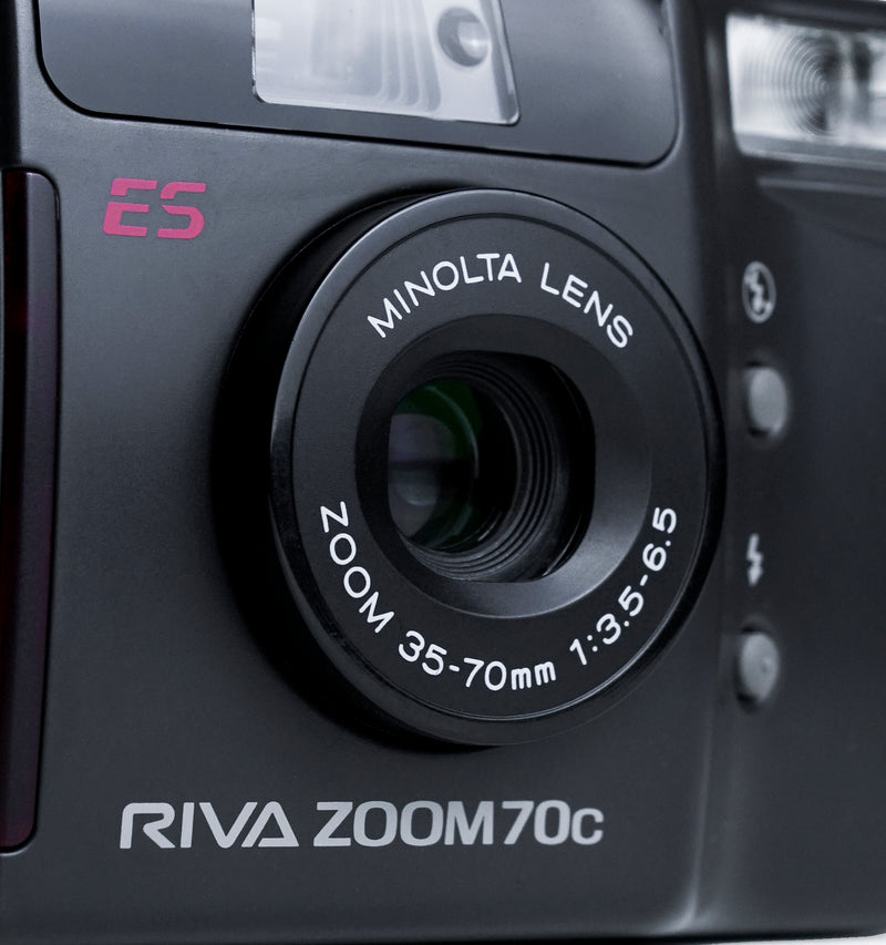 Minolta Riva Zoom 70C 35mm Point & Shoot Film Camera