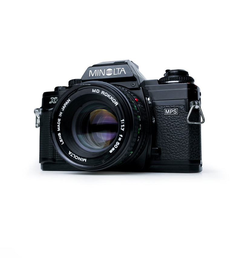 Minolta X-700 35mm SLR Film Camera with 50mm F 1.7 Lens