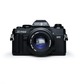 Minolta X-700 35mm SLR Film Camera with 50mm F1.7 Lens