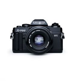 Minolta X-700 35mm SLR Film Camera with 50mm F2 Lens