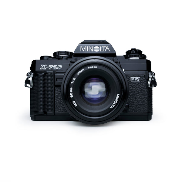 Minolta X-700 35mm SLR Film Camera with 50mm F2 Lens