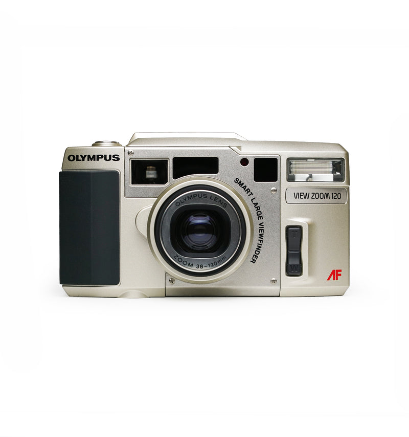 【動作確認済】OLYMPUS VIEW ZOOM 120 フィルムカメラ Olympus View Zoom 120 35mm Point & Shoot Film Camera