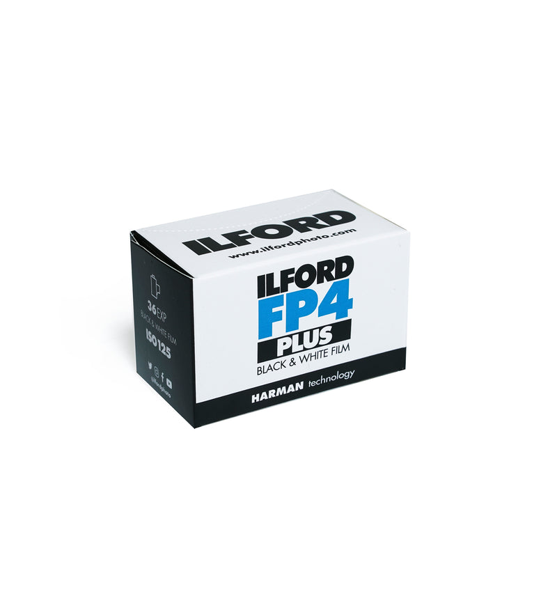Ilford FP4 Plus B&W 35mm film - analogmarketplace.com